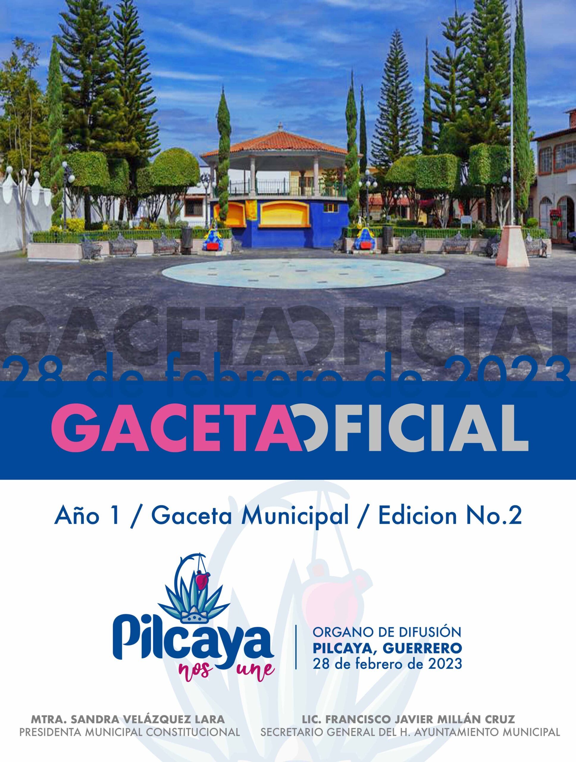 Pagina Gaceta Principal - Municipio De Pilcaya